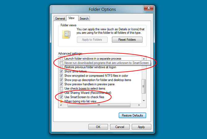 SmartScreen - ochrona w Windows 8