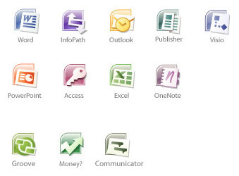 New Office 2007 icons