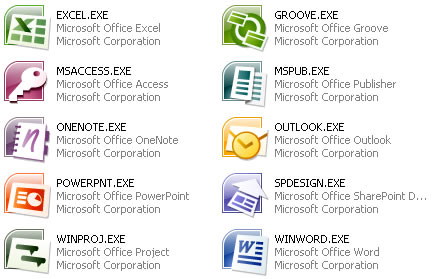 office 2007 icon