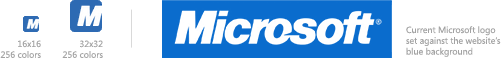 Microsoft logo comparisons