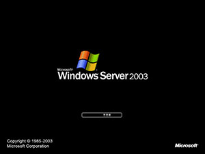 Windows Server 2003 bootscreen
