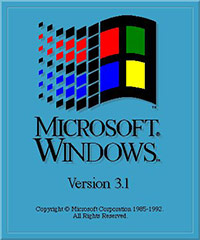 Windows 3.1 bootscreen