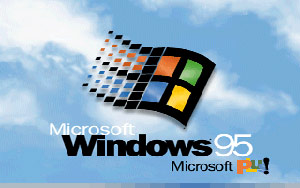 Windows 95 bootscreen