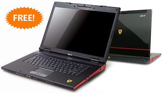 Free Acer Ferrari 5000 from Microsoft