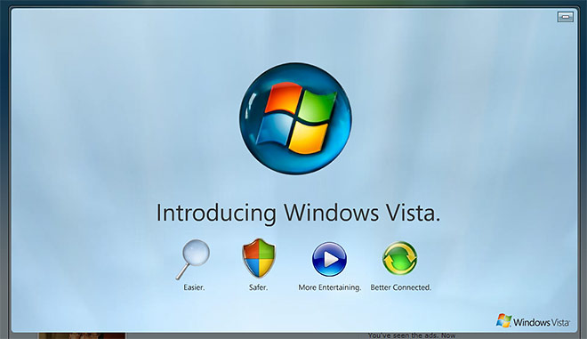 Weird Windows Vista logo