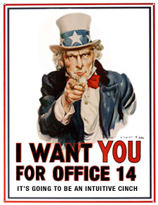 I want YOU for Office 14