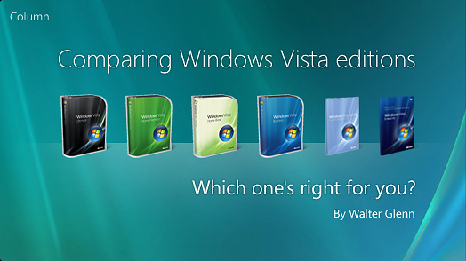 Comparing Windows Vista Editions