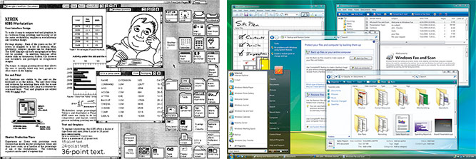 Comparing 26 years difference in graphical user interfaces