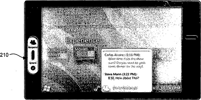 Windows-based multimedia/communication device patent image