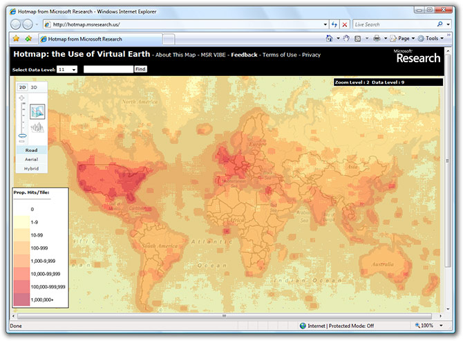 Microsoft Research Hotmaps