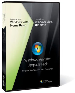 Windows Vista Anytime Upgrade Pack