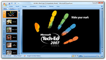 Microsoft TechEd Australia 2007 Powerpoint