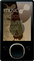 Zune 80GB menu