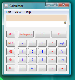 Windows 7 Calculator