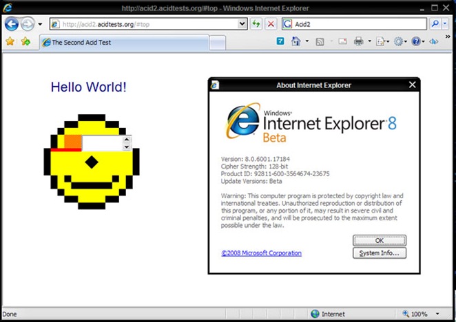 ie8acid2wrong
