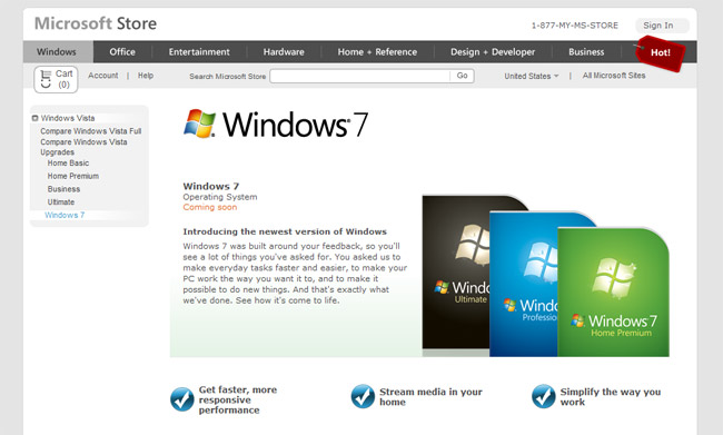 windows 7 professional download microsoft store