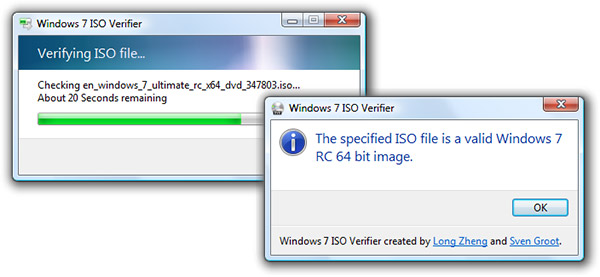 Windows 7 Iso Verifier For Your Downloading Pleasure Istartedsomething