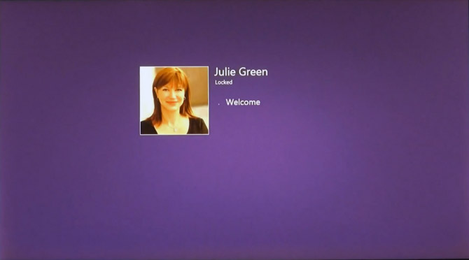 Windows 8 Tablet UI D9 demo