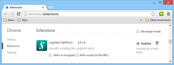 download logitech set point